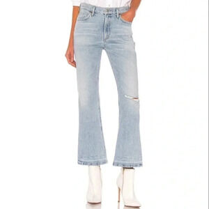 NWT Citizens Of Humanity Tailyn Mid Rise Flare Jeans Denim In Played Out Blue